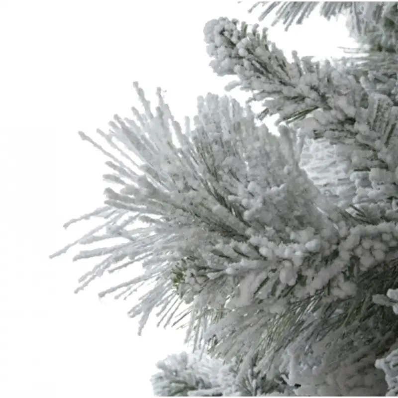 ALBERO DI NATALE INNEVATO ALASKA REAL TOUCH 240 CM