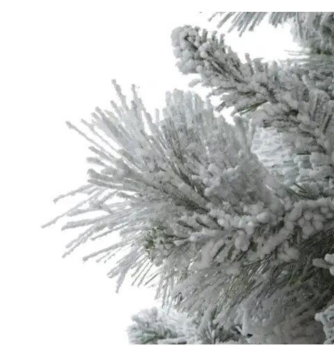ALBERO DI NATALE INNEVATO ALASKA REAL TOUCH 240 CM