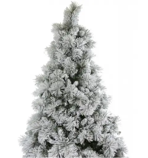ALBERO DI NATALE INNEVATO ALASKA REAL TOUCH 240 CM