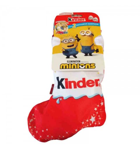 Calza della befana Minions Kinder Ferrero 7 pezzi 232 g