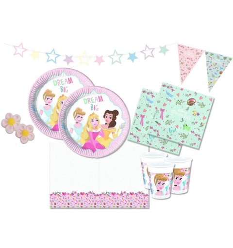 KIT N.51 PRINCIPESSE DARE TO DREAM - COORDINATO TAVOLA