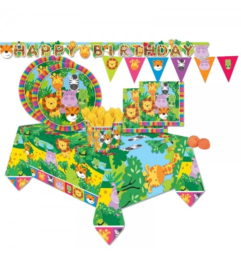 KIT N.51 COORDINATO TAVOLA WILD KINGDOM