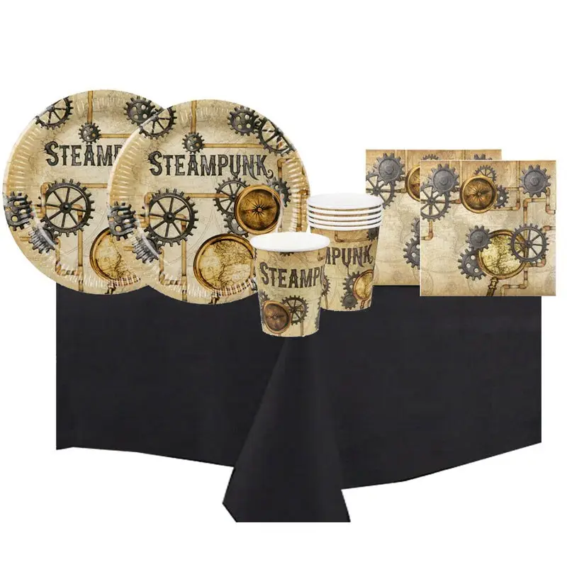 Kit n. 78 Compleanno Steampunk - Macchina Del Tempo