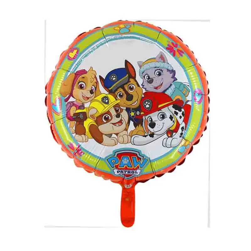 Palloncino paw patrol pawesome 18049 45 cm