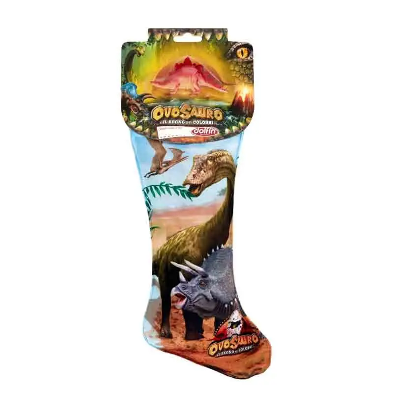 Calza ovosauro 190 g mod. assortiti e casuali dinosauri