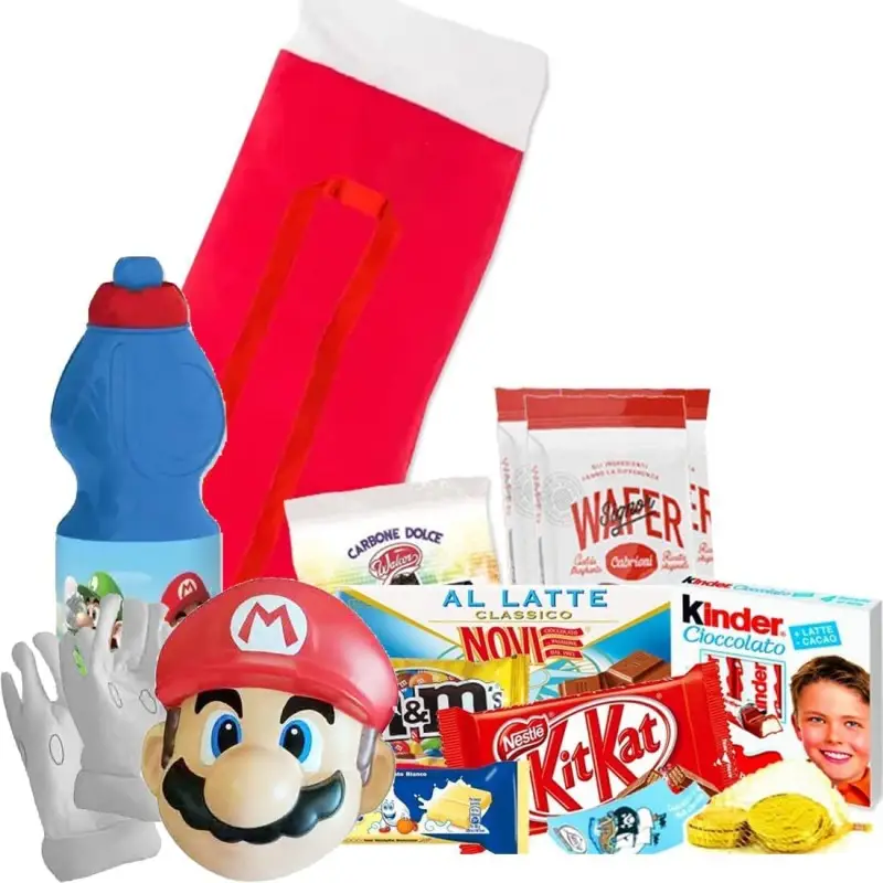 Calza della befana Super Mario