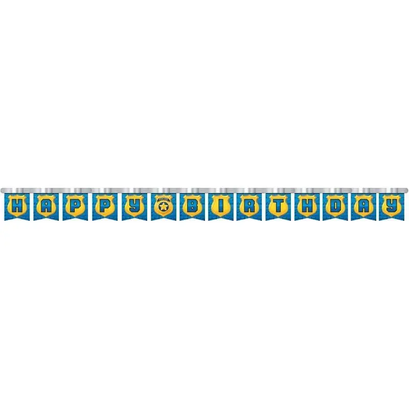 Ghirlanda in carta polizia 2,67 m 329277