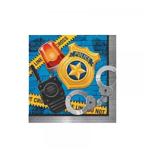KIT N.17 POLIZIA - COORDINATO TAVOLA