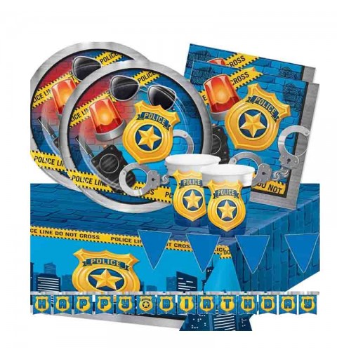 KIT N.27 POLIZIA - COORDINATO FESTA