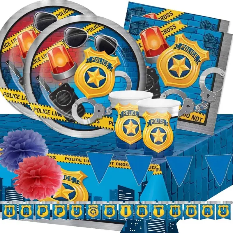 KIT N.55 POLIZIA - SET FESTA