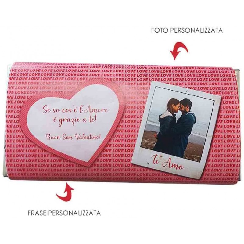 A San Valentino fai regalo personalizzato: il kit da stampare per cioccolato  e dolcetti
