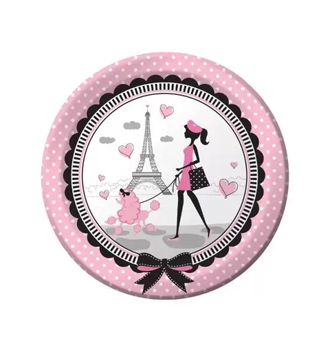 KIT N 3 - ADDOBBI E DECORAZIONI A TEMA PARTY IN PARIS