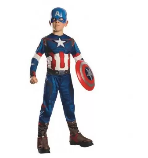 COSTUME CAPITAN AMERICA PER BAMBINI 104 CM 3/4 ANNI