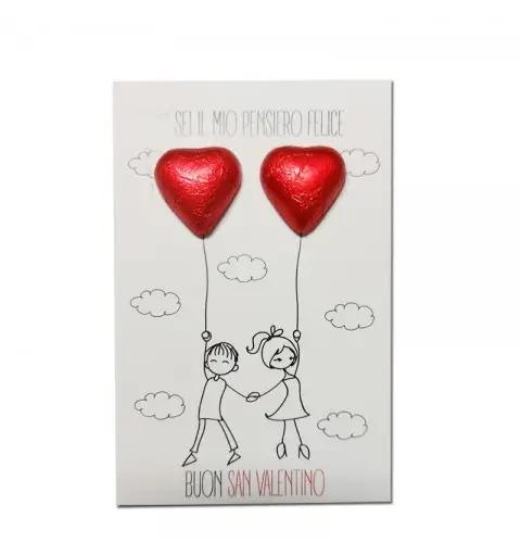 CARD SAN VALENTINO GRAFICHE ASSORTITE