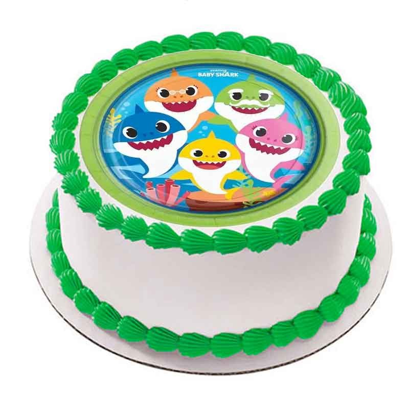 CIALDA in ostia Disney FROZEN personalizzabile forma rotonda diam 20 cm decorazione per torta 
