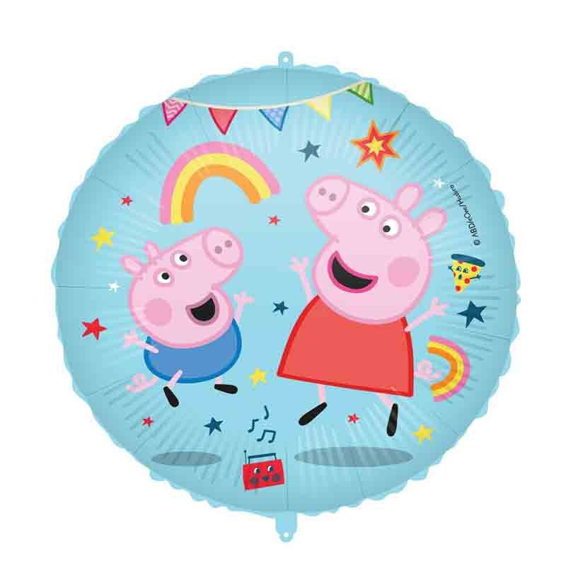 palloncino foil peppa pig e george Messy Play, 18 43 cm 93038