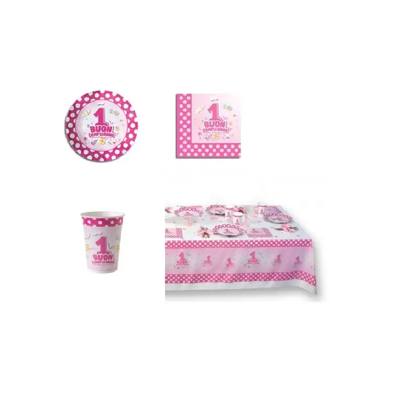 KIT 16 - 105 PZ. COORDINATO COMPLEANNO ANGRY BIRDS