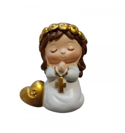 12 magneti bambina in preghiera in resina 1240078 4 cm circa