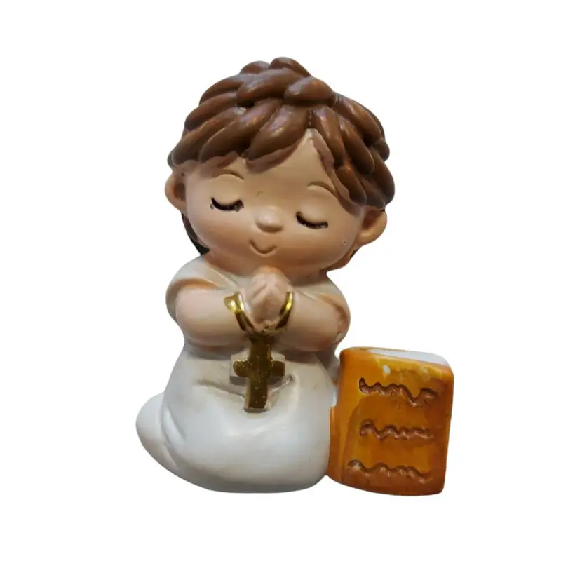 12 magneti bambino in preghiera in resina 1240079 4 cm circa