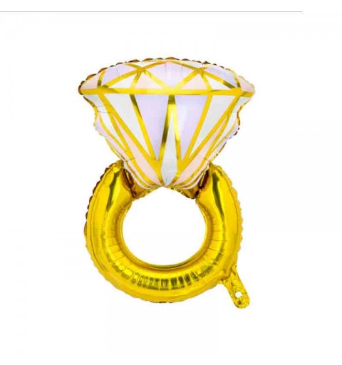 palloncino foil a forma di anello 60 x 95 cm