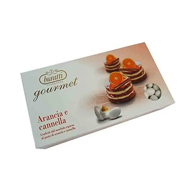 Confetti Buratti tenerezze gourmet arancia e cannella 1 kg GRAC100