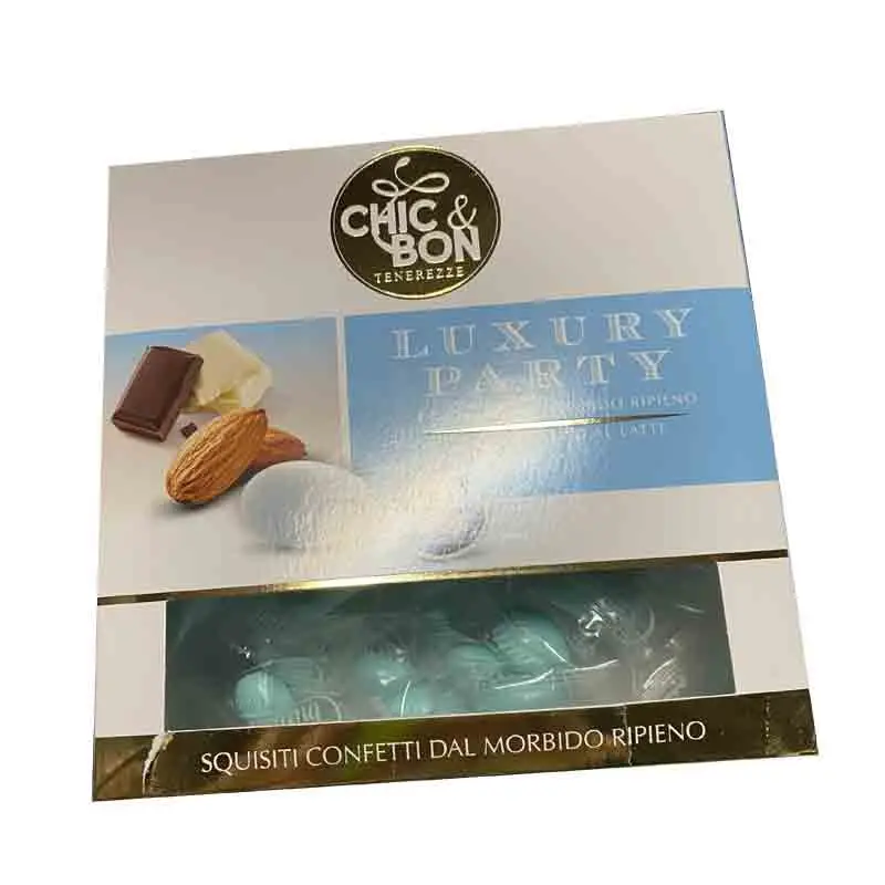 Confetti Buratti Vassoio Tenerezze azzurre 500gr TEAZVAS