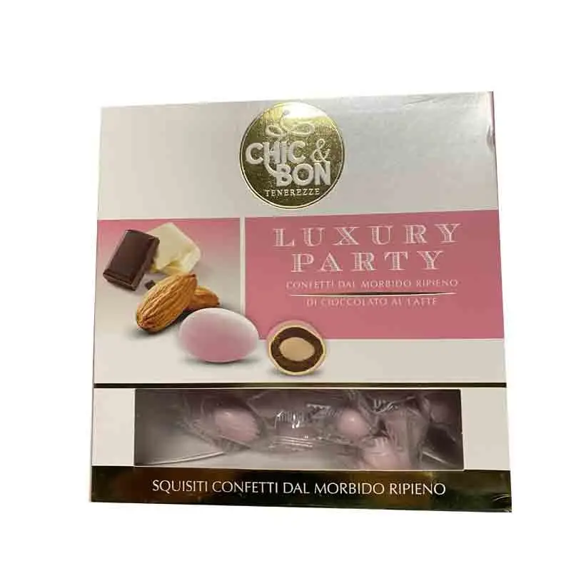 Confetti Buratti Vassoio Tenerezze rosa 500gr TEROVAS