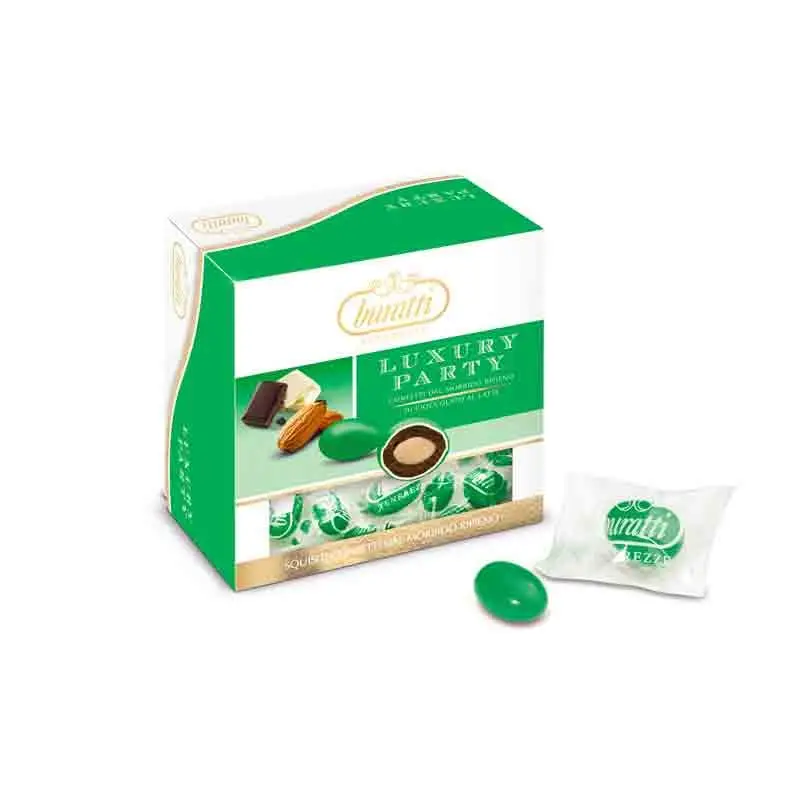 Confetti Buratti Vassoio Tenerezze verdi 500gr TEVEVAS