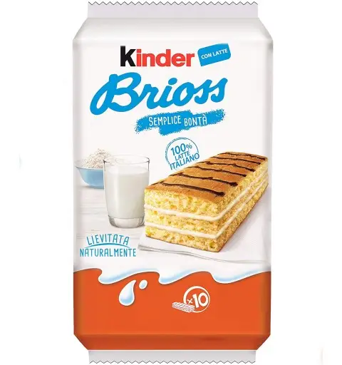 KINDER BRIOSS MERENDINE - 1 PACCO
