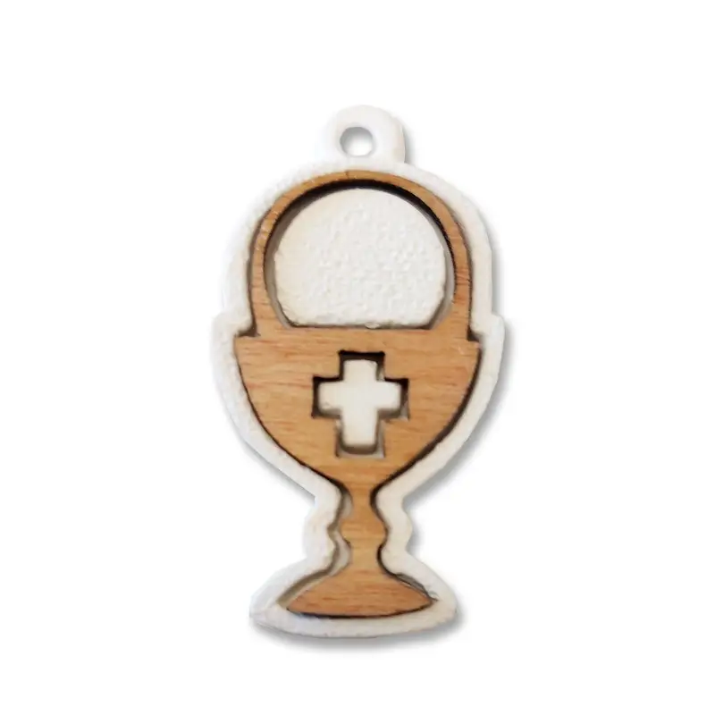 12 Gessetti calice con legno A2607 3 cm