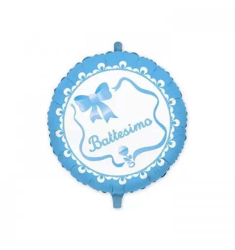 PALLONCINO IL MIO BATTESIMO SONAGLIO CELESTE 61526