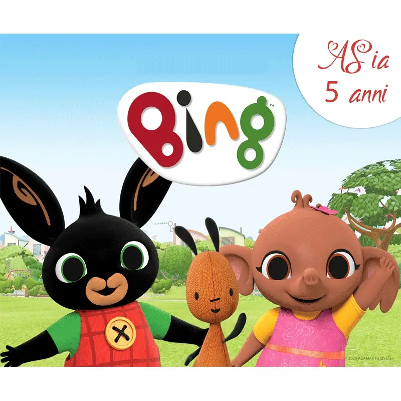 48 ADESIVI BING PERSONALIZZABILI