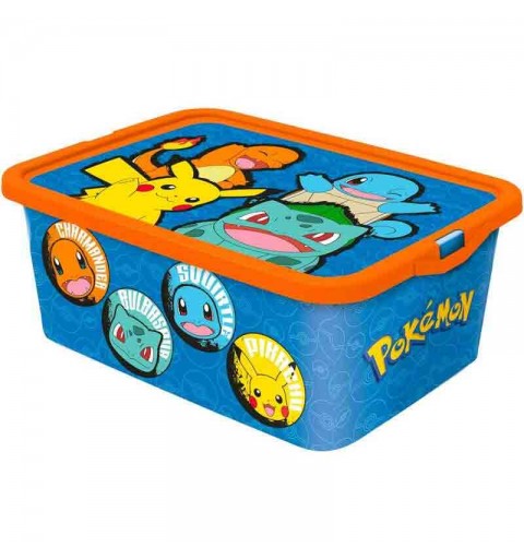 Scatola portaoggetti o  portagiochi pokemon 13  l - 02025