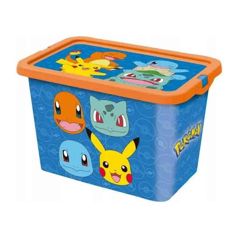 Scatola portaoggetti o  portagiochi pokemon 7 l - 02024