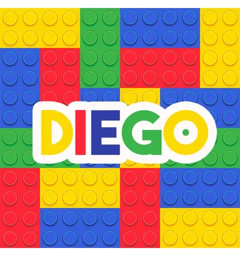 48 ADESIVI PERSONALIZZABILI LEGO