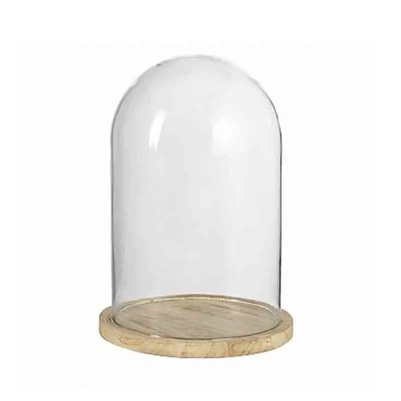 campana vetro con base d.13,5 x 18 cm h N21/16