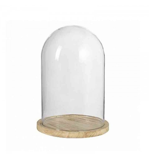campana vetro con base d.13,5 x 18 cm h N21/16