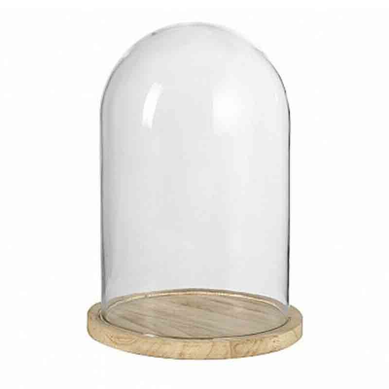 campana vetro con base d.14 x 21 cm h N21/21