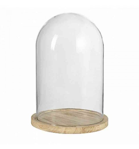 campana vetro con base d.14 x 21 cm h N21/21