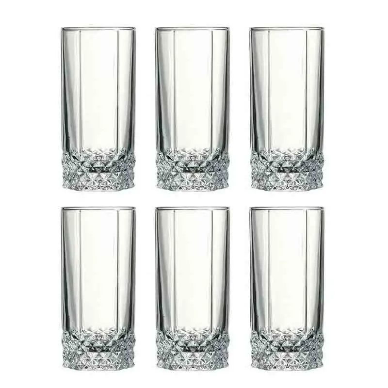 set 6 bicchieri blues in vetro 29 cl 842942