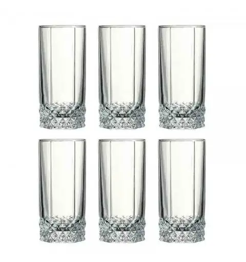 set 6 bicchieri blues in vetro 29 cl 842942
