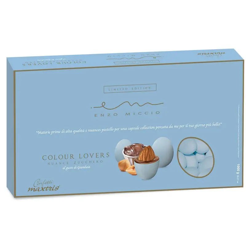 Confetti Maxtris  Enzo Miccio Nuance Carta da Zucchero alla Gianduia 1kg - EMZUC
