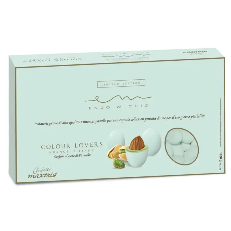 Confetti Maxtris  Enzo Miccio Nuance Tiffany al Pistacchio 1kg - EMTIF