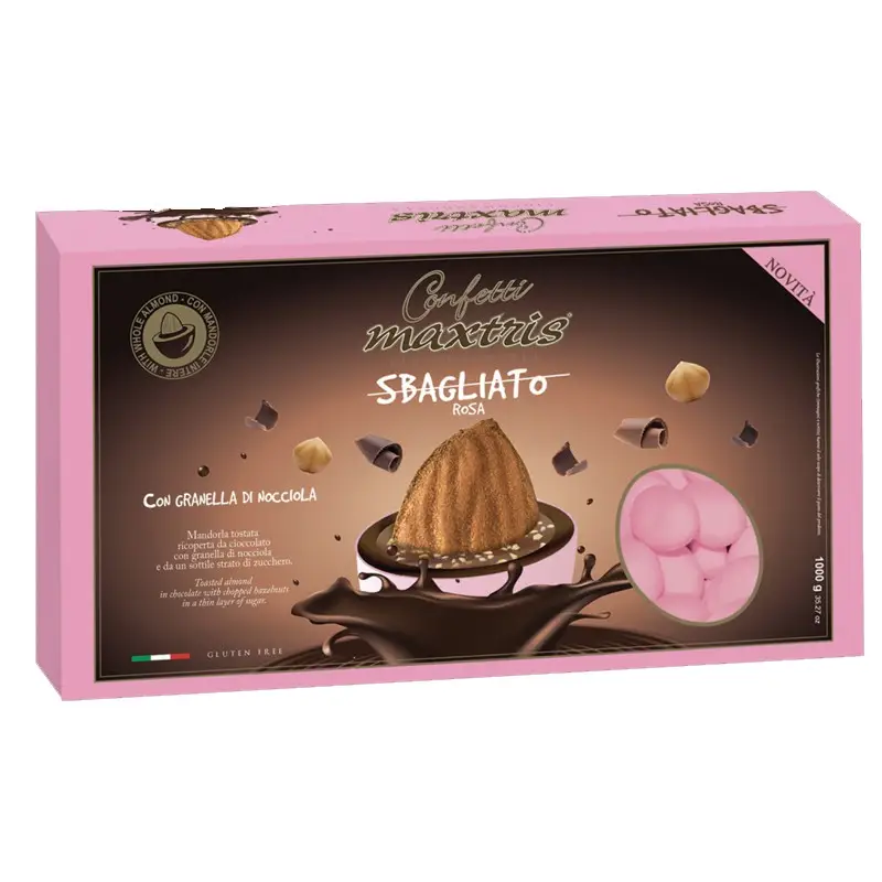 Confetti Maxtris Sbagliato Rosa 1kg - MAXSBR