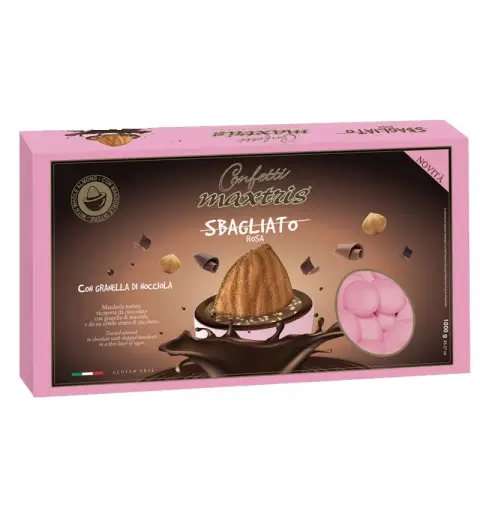 Confetti Maxtris Sbagliato Rosa 1kg - MAXSBR