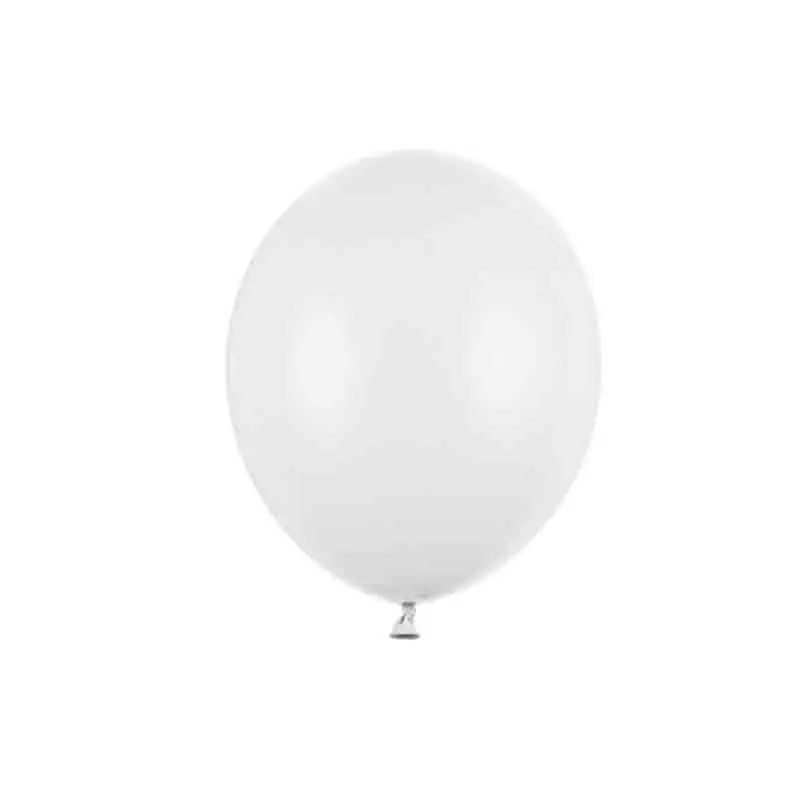 Palloncini pastello bianchi 27 cm 50 PZ SB12P-008-50