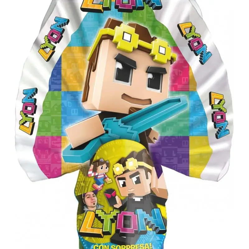 Uovo di pasqua Lyon Minecraft 250 gr cioccolato al latte