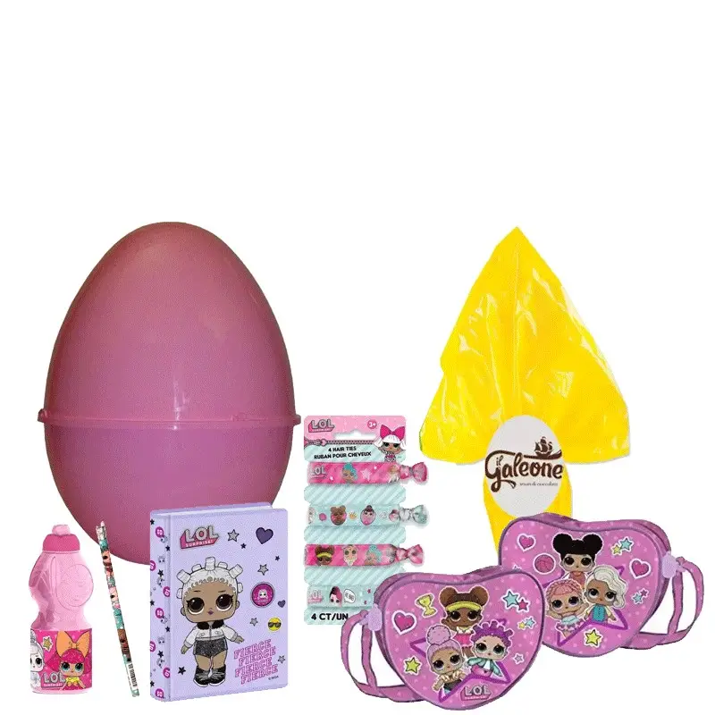 Uova di Pasqua LoL Surprise con gadget e cioccolato