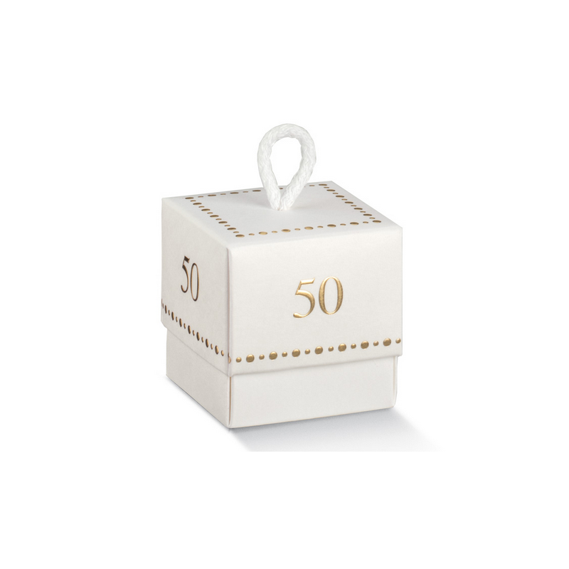 50 scatoline white 50 gold