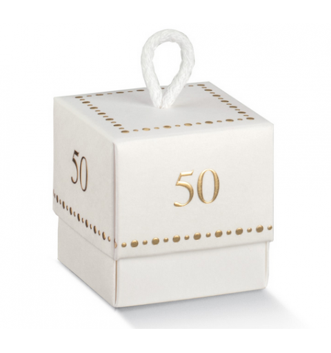 50 scatoline white 50 gold